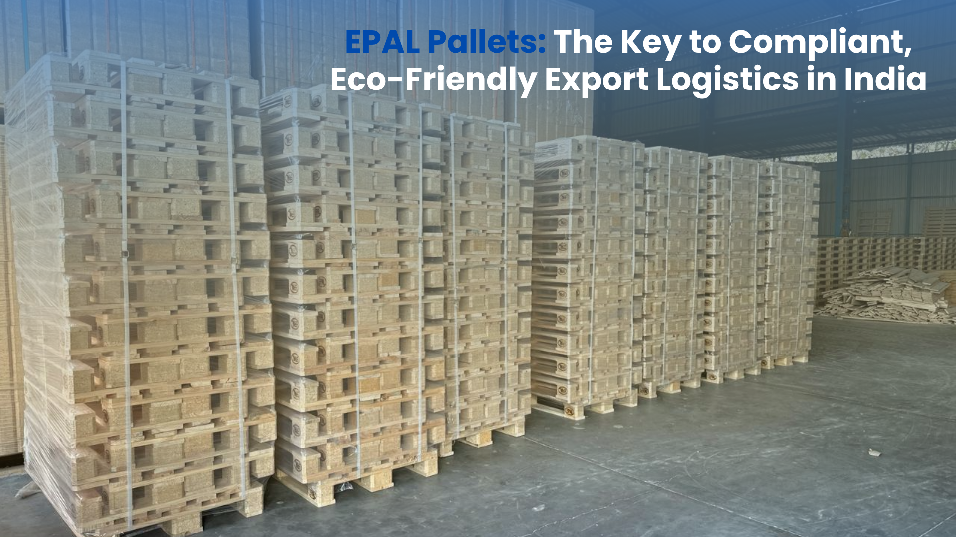 EPAL Pallets: The Key to Compliant, Eco-Friendly Export Logistics in India