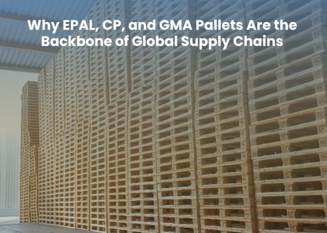 Why EPAL, CP, and GMA Pallets Are the Backbone of Global Supply Chains