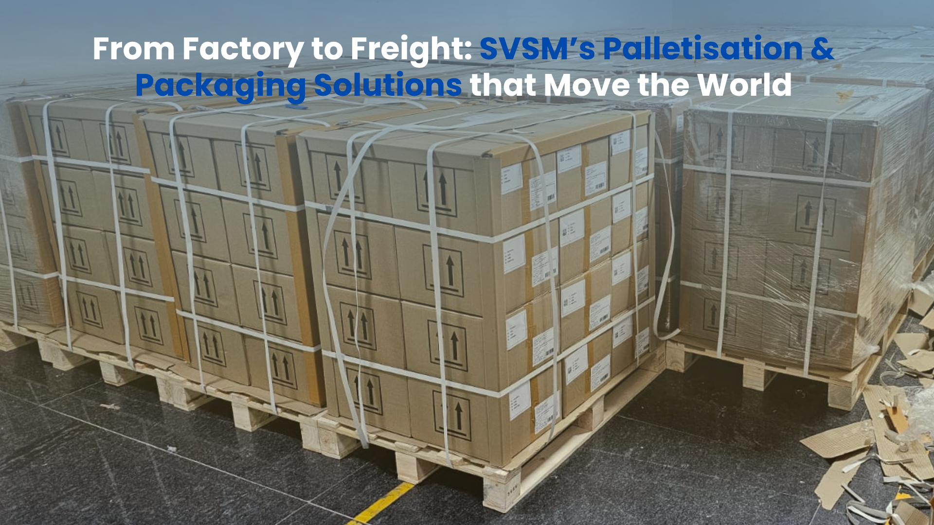 From Factory to Freight: SVSM’s Palletisation & Packaging Solutions that Move the World